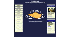 Desktop Screenshot of cenemar.org.br