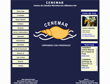 Tablet Screenshot of cenemar.org.br